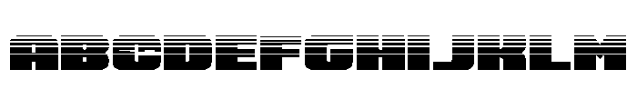 Rapid Response LC Halftone Font UPPERCASE