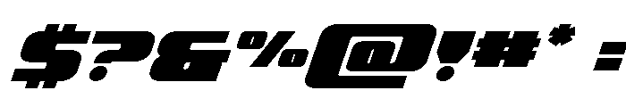 Rapid Response LC Spaced Itali Font OTHER CHARS
