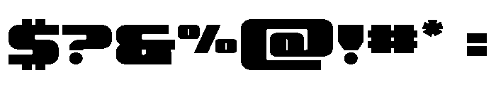 Rapid Response LC Spaced Font OTHER CHARS