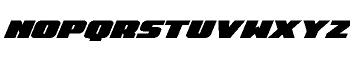 Rapid Response LC Super-Italic Font UPPERCASE