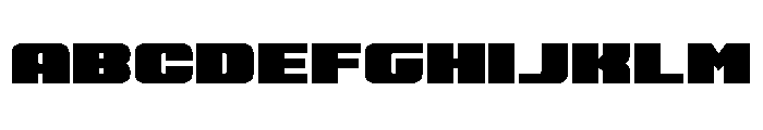 Rapid Response LC Font UPPERCASE