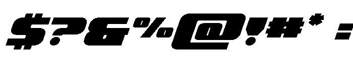 Rapid Response Spaced Italic Font OTHER CHARS
