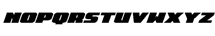 Rapid Response Spaced Italic Font UPPERCASE