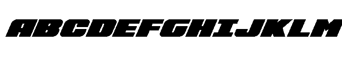 Rapid Response Spaced Sup-It Font UPPERCASE