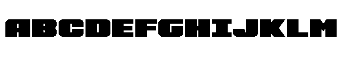 Rapid Response Spaced Font UPPERCASE