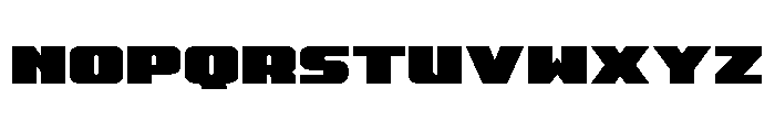 Rapid Response Spaced Font UPPERCASE
