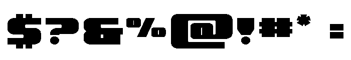 Rapid Response Title Font OTHER CHARS