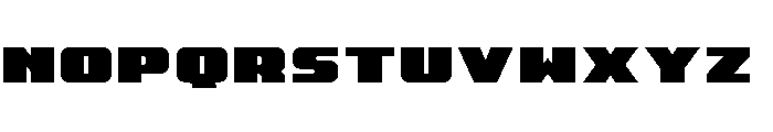 Rapid Response Title Font LOWERCASE