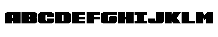 Rapid Response Font UPPERCASE