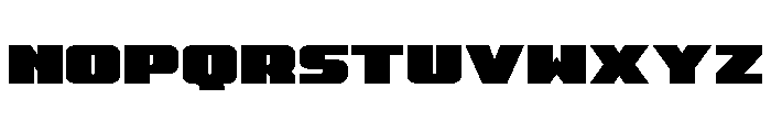 Rapid Response Font LOWERCASE