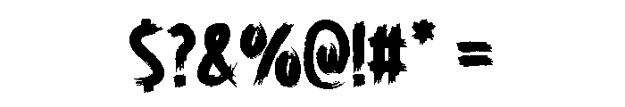 Rapid Storm Font OTHER CHARS