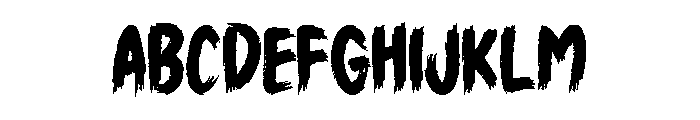 Rapid Storm Font UPPERCASE