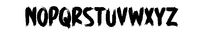Rapid Storm Font UPPERCASE