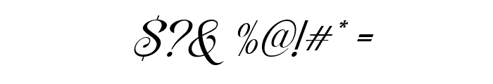 Rapiola DEMO Regular Font OTHER CHARS