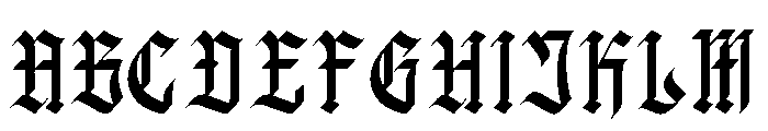 Raquens Font UPPERCASE
