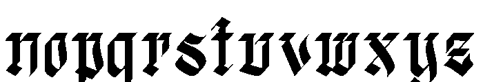 Raquens Font LOWERCASE