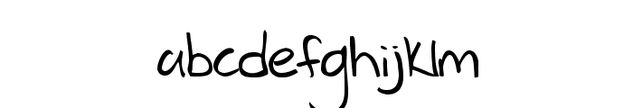 RareBlair-Regular Font LOWERCASE