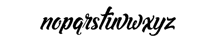Rashfeng Font LOWERCASE