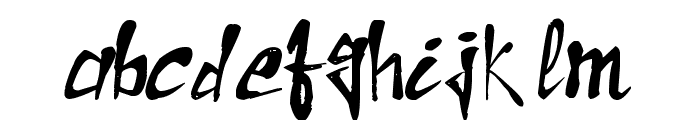 Raslani the Pharaoh Font LOWERCASE