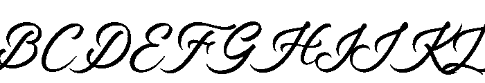 Rasley Heights PERSONAL USE Regular Font UPPERCASE
