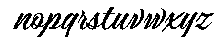 Rasley Heights PERSONAL USE Regular Font LOWERCASE