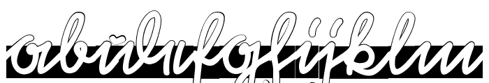 Rastenburg Band Font LOWERCASE