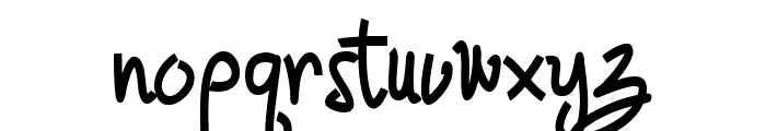 Rastha Font LOWERCASE