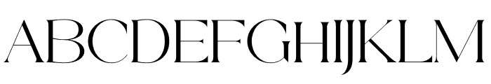 Rasther Font UPPERCASE