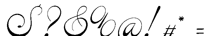 Rastiya Daffodil Font OTHER CHARS