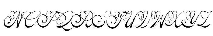Rastiya Daffodil Font UPPERCASE