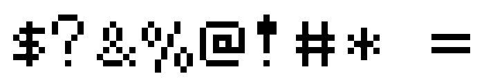 Rat Proportional Regular Font OTHER CHARS