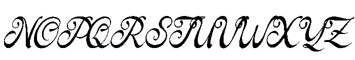Ratfeylino Font UPPERCASE