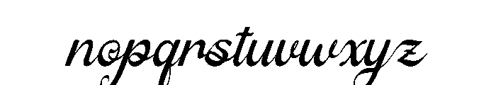 Ratfeylino Font LOWERCASE