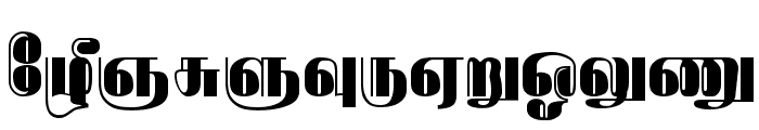 Rathnangi Regular Font UPPERCASE