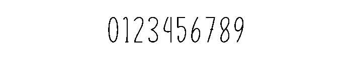 Rational Font OTHER CHARS