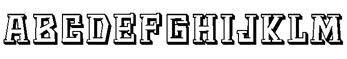 Rauk Regular Font UPPERCASE