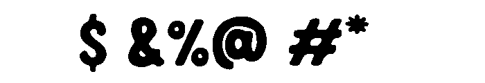 RavagerDEMO Font OTHER CHARS