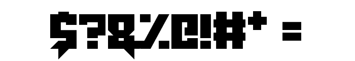 Rave King Font OTHER CHARS