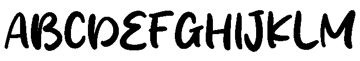 Raw Milk Font UPPERCASE