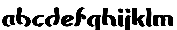 Rayhed Font LOWERCASE