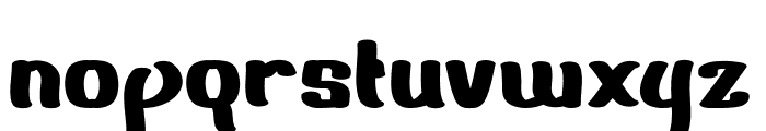 Rayhed Font LOWERCASE
