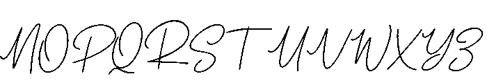 Raylene Regular Font UPPERCASE