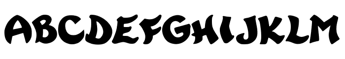 Rayman 2 Bold Font UPPERCASE