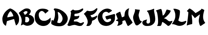 Rayman 2 Regular Font UPPERCASE