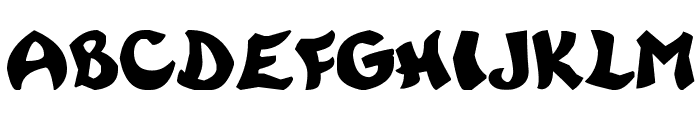 Rayman Font UPPERCASE