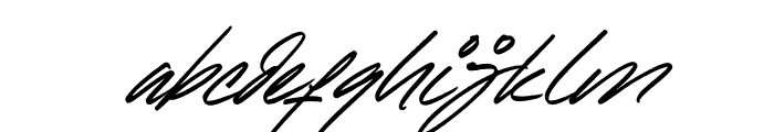 Raynoss Italic Font LOWERCASE