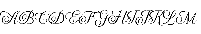 Rayson Downley Script PERSONAL Regular Font UPPERCASE
