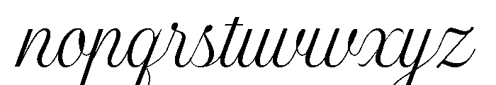 Rayson Downley Script PERSONAL Regular Font LOWERCASE