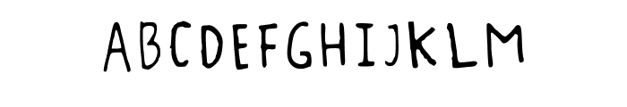 Rayssa Regular Font UPPERCASE
