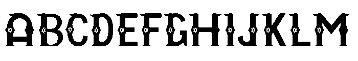 Rayyan CFC Font UPPERCASE